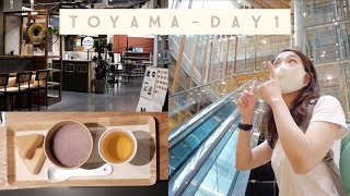 Japan's Glass City l Futuristic Mochi Ice Cream & Trout Sushi l Toyama, Japan (Day 1)