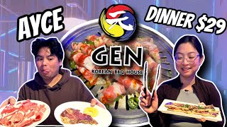 WHAT IS IT LIKE EATING AT GEN ALL YOU CAN EAT KBBQ in 2024 | ONE OF THE BEST | GEN KBBQ | FREMONT CA