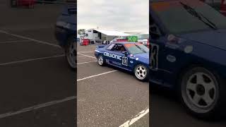 Couple of R32’s at Donington Historics #HistoricRacing  #HistoricTouringCars  #NissanSkyline #R32