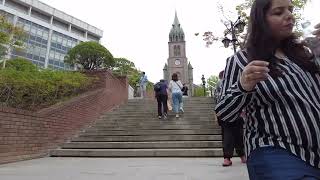 [4K🇰🇷]Walk to MyeongDong Catholic Church 명동거리와 명동성당 걷기 Seoul, Korea