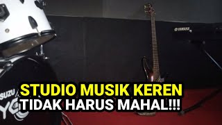 studio musik keren low budget, buat karoke/bermusik orang serumah