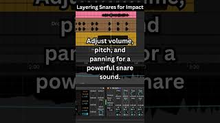 Ableton   Layering snares for impact #beats #beatmaker #producer #music #ableton