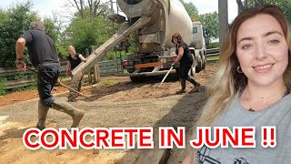 CONCRETE IN JUNE!!!