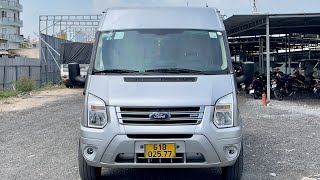 Ford Transit Luxury 8/2018 bản cao cấp 01 chủ mua mới từ đầu xe zin tuyệt đối.