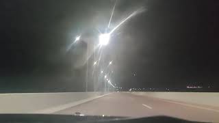 Nightdrive timelapse Oman, Route 17 (Sur to Muscat Highway)