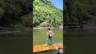 ##3974Fua the😲 😳💦water park trampoline#vlog#Assument #shorts#watch #travel #nature #keşfet #kesfet