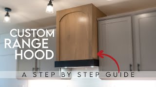 How to Build a Custom DIY Range Hood