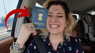 Meu documento de cidadã indiana chegou!! - OCI para esposas de indianos