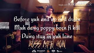 Tafari - Buss meh gun (Lyrics)