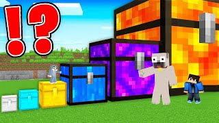 DANI és KIIS LEGNAGYOBB LÁDÁK KIHÍVÁS A MINECRAFTBAN!