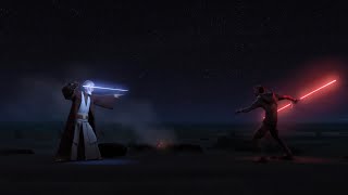 Obi Wan vs Darth Maul w Cad Bane Theme music