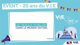 Le V.I.E, des réseaux mobilisés dans le monde entier - 20 ans du V.I.E