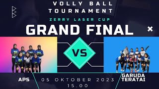 GRAND FINAL BOLA VOLY PUTRI ZERRY LASER CUP2023‼️GARUDA TERATAI VS APS SET KE 4