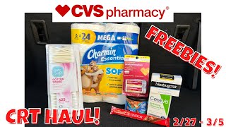 CVS CRT HAUL - 2/27-3/5 • SO MANY FREEBIES! 💥