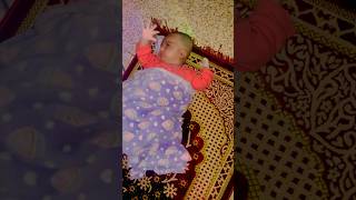 This baby is Mom’s morning alarm for nimaz #shortsviral #viral #adorablebaby #funnyvideo #cute