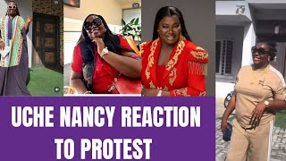 Uche Nancy drop her advice about the ongoing protect.#soniauche #uchenancytv