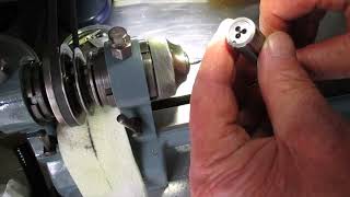 Making replacement screw for JUF three ball Anniversary clock pendulum