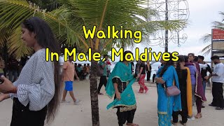 Walking In Male, Maldives