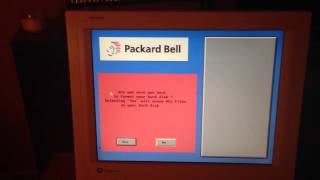 Packard Bell restore issues