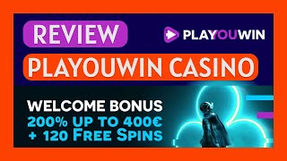 Playouwin Online Casino Review|Signup|Bonuses|Payments|Games| Online Crypto Real Money Casino