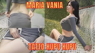 MARIA VANIA BUKA BUKAAN TATTO KUPU KUPU DAN BUNGA DI TUBUHNYA