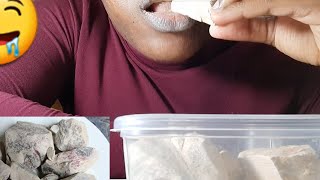 Eating edible clay/ calaba chalk 🤤🤤🤤🤤🤤🤤🤤