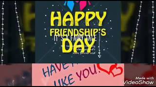 Happy friends ship day