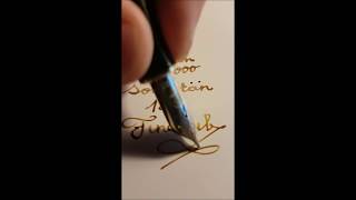 Pelikan M 1000 Writing Sample Flex