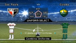 CAMPEONATO BRASILEIRO SÉRIE A - RODADA #15 SÃO PAULO X CUIABÁ - BOMBA PATCH 2024 - GAMEPLAY PS2.