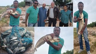 Nizam sagar fishing 🎣, hyderabad fishing 🎣, Telangana fishing 🎣, Golconda fishing 🎣👌