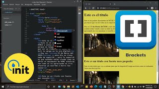¿Cómo Instalar y Usar Brackets Para Desarrollo Web?