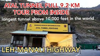 ATAL Tunnel full tour 9.02 km with Own vehicle | Rohtang Tunnel | Himachal Pradesh