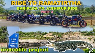 Ride to Ramatirtha Crocodile project jashipur || Baripada to jashipur ride part 2