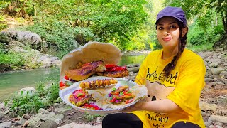 Chicken Roll|best chicken roll recipe| Shawarma arabic|شاورما عربي|How to make chicken sandwich