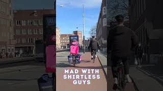 Biking in Amsterdam #bikelover #amsterdam #streetsofamsterdam #citytour