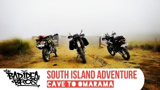 South Island Adventure - Cave To Omarama | CRF Rally, WR250 & KLR250 | New Zealand