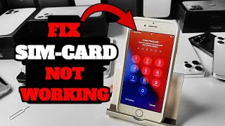 Sim Card Not Working on iPhone (NEW FIX)