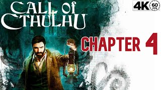 CALL OF CTHULU - Chapter 4: Underground Ritual Walkthrough [4K 60fps] [No Commentary]