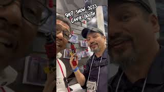 ShotShow 2023 insode the canik booth with some real expert pistol instructors