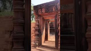 #Banteaysrey temple Cambodia #shorts