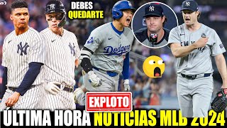 AARON JUDGE MANDA FUEGO A JUAN SOTO! OHTANI EXPLOTA! GERRIT COLE ROMPE SILENCIO SOBRE ERRORES! MLB