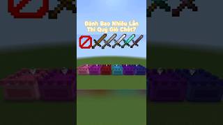 Đánh Bao Nhiêu Lần Thì Quỷ Gió Chết? #minecraft #xuhuong #shorts