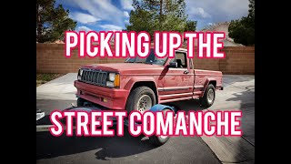 FINALLY PICKING UP MY STREET COMANCHE!! Super Rare Street Jeep #12!! WITH BONUS START UP!