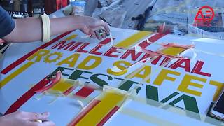 Airbrush Mitsubishi XPander | untuk Puncak Millennial Road Safety Festival 2019 Bandung