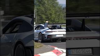 Brand NEW Manthey 992 GT3 RS driving at the Nürburgring #prototyp #erlkönig #industrypool