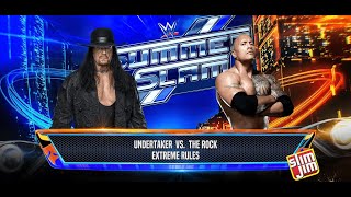 WWE 2K24 | Undertaker VS The Rock | Deadman is back ☠️🔥| Xtreme Rules⚔️ ❗🚫 #wwe #gameplay