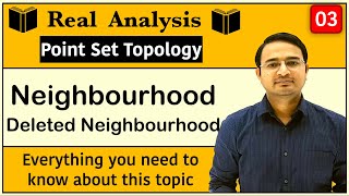 Neighbourhood of a Point and Deleted Neighbourhood of a Point | Real Analysis| Point Set Topology-3