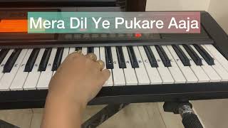 Mera Dil Ye Pukare Aaja | Piano Cover / Tutorial | Easy |