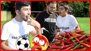 WORLD'S HOTTEST CHILLI CROSSBAR CHALLENGE!!!!! (GONE WRONG) Ft. Pro Tekkerz