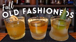 3x FALL OLD FASHIONEDS ★ Fall Cocktails